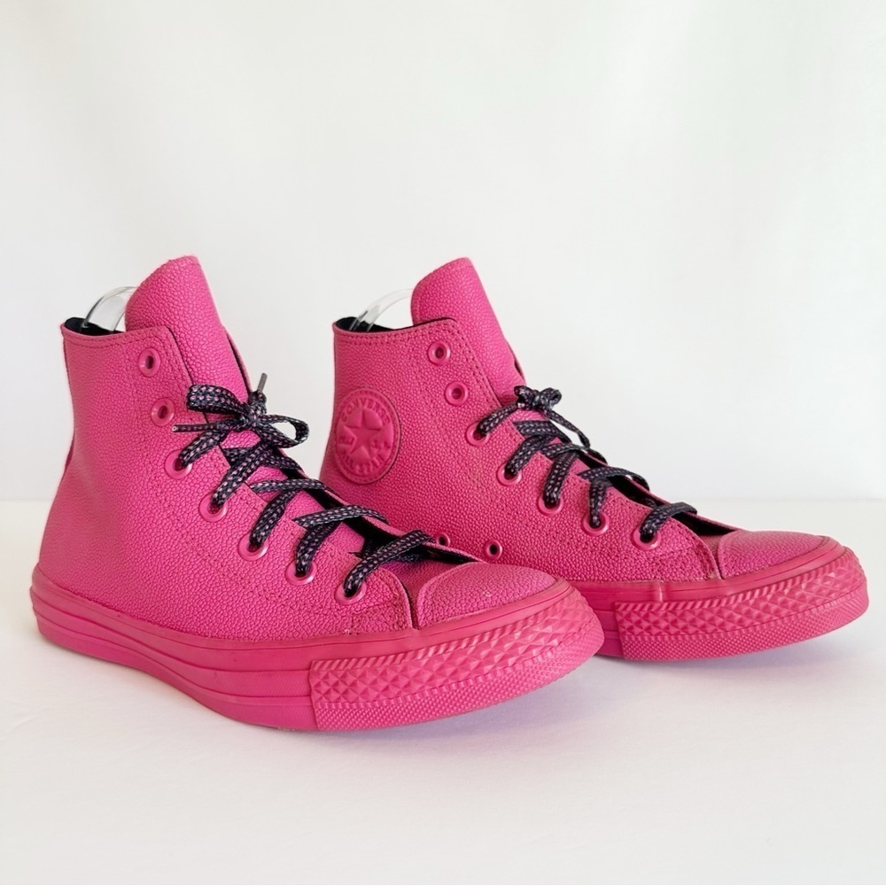 Converse Chuck Taylor All Star High Top Sneakers Shoes Pink 155184C Unisex M 5